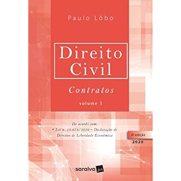 Capa do livro Direito Civil Contratos - Vol. 3 - 6ª Edição 2020: Volume 3