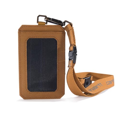Carhartt Men's B0000247 Nylon Duck ID Holder and Lanyard, Nylon Duck (Carhartt Brown), One Size by Carhartt - Used condition - Image 2