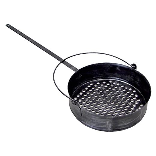 IMEX EL ZORRO 70751 - Padella per Cottura Castagne, 30 cm
