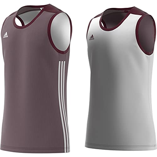 Maillot basketball adidas reversible maroon parfait pour vos tournois de streetball 2XL