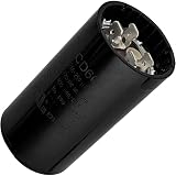 Canamax 216-259 uF/MFD 110-125V Round Start Capacitor - Replacement for AC Motor Run or Fan Start an