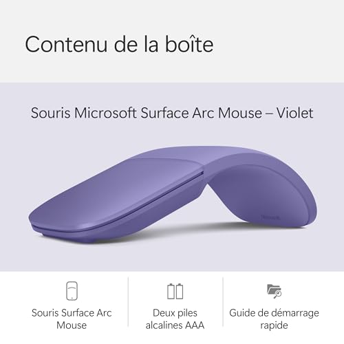 Souris Microsoft Surface Arc Mouse | Violet
