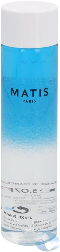 37550 Biphase-eyes make-up remover, 150 ml,Transparant