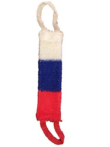 Trendofindia Tricolor Russland Badeschwamm Massageschwamm Wellnessschwamm 40 x 12 cm Мочалка Cover