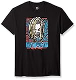 Zubaz Men's Officially Licensed WWE Hulk Hogan Tee with Hulk Rules Zebra Graphic, Red, Large