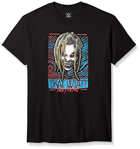 Zubaz Men's Officially Licensed WWE Hulk Hogan Tee with Hulk Rules Zebra Graphic, Red, Large