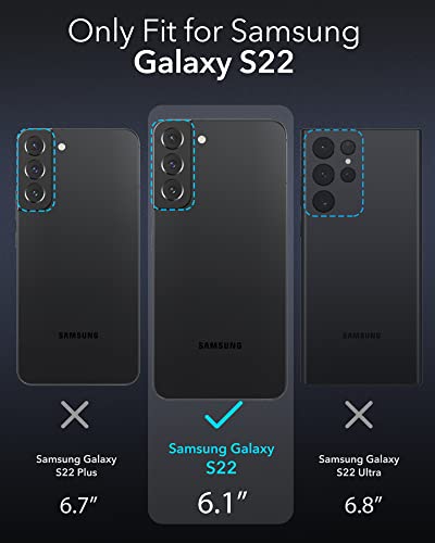 Youmaker Compatible With Samsung Galaxy S22 Case With Built-In Kickstand, [Military Grade Protection] Full Body Heavy Duty Rugged Shockproof Protective Cover For Samsung Galaxy S22-Black #TOP4