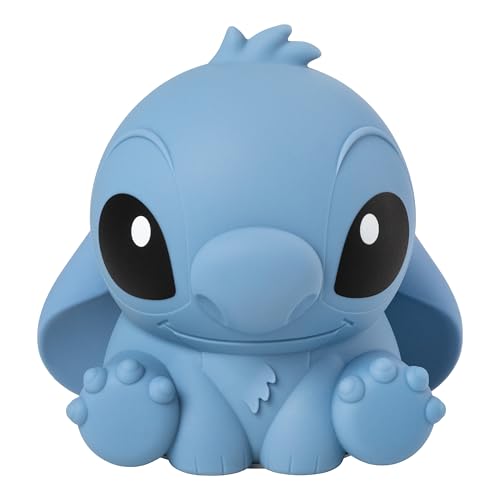 Stitch Squishy lampa – oficjalna licencja Disneya wolnostojąca lampa biurkowa, dekoracja pokoju gier i towar dla chłopców i dziewcząt, akcesorium prezentowe do pokoju zabaw i sypialni, Paladone