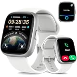 Llamadas Bluetooth y Notificaciones por Voz: Realiza y recibe llamadas directamente desde tu muñeca. Además, recibe recordatorios y alertas de tus aplicaciones favoritas mediante notificaciones por voz, manteniéndote conectado sin necesidad del teléfono.