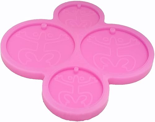 Miniatura 3 de Moldes de silicona con forma de coqui taíno, bandera de Puerto Rico, brillante, brillante, para manualidades, llavero, molde de arcilla polimérica,