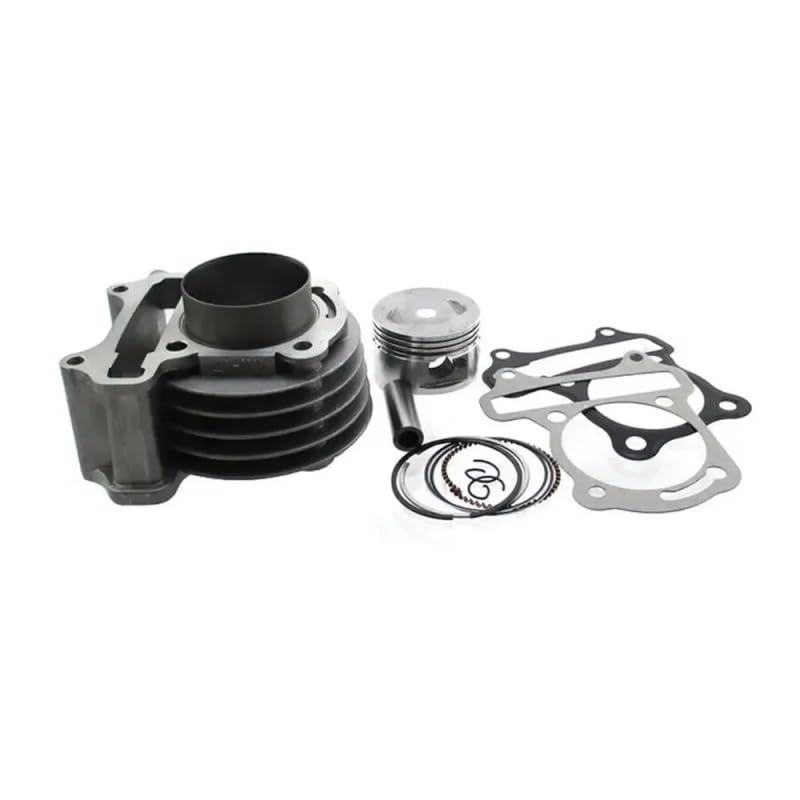 Cylindre piston 80cc 47mm pour réparer perte compression GY6 - 5