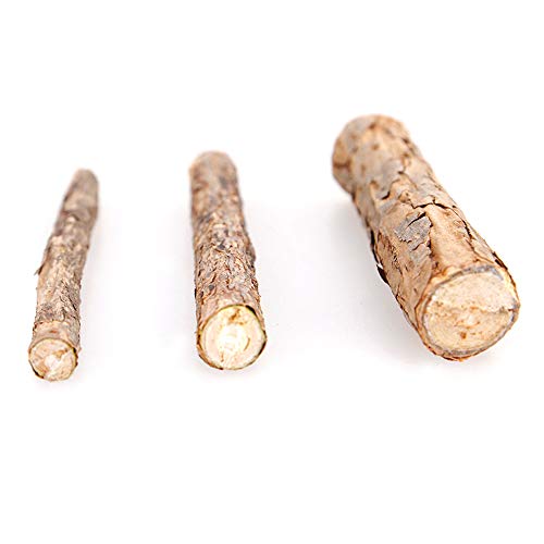 Baugger - 2 Pcs Gato Natural Catnip Varas Matatabi Snacks Molar Mastigar Brinquedo Dentes De Limpeza