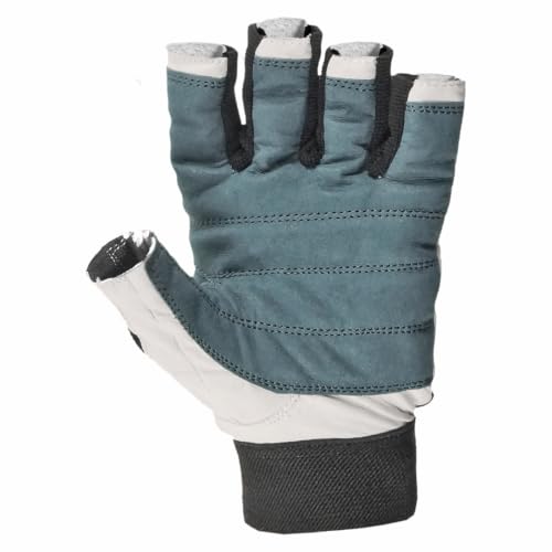 Foto von Lomo Halbfinger Segel-Handschuh., grau