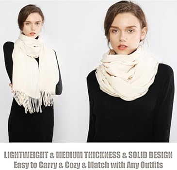 MYSSUCI Dames Sjaal met kwastjes 200 x 68 cm Solide Kleur Wintersjaal Warme en Zachte voor Avondjurk Bruiloft Feest of Gala Zwart MYSSUCI Dames Sjaal met kwastjes 200 x 68 cm Solide Kleur Wintersjaal Warme en Zachte voor Avondjurk Bruiloft Feest of Gala Zwart