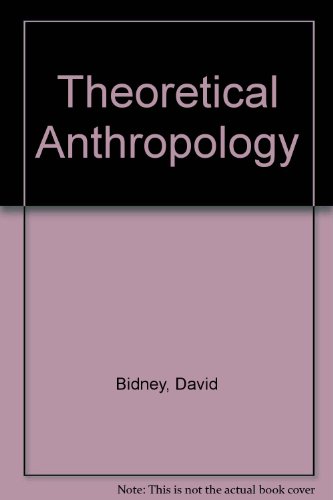 Theoretical Anthropology B001N20L9E Book Cover