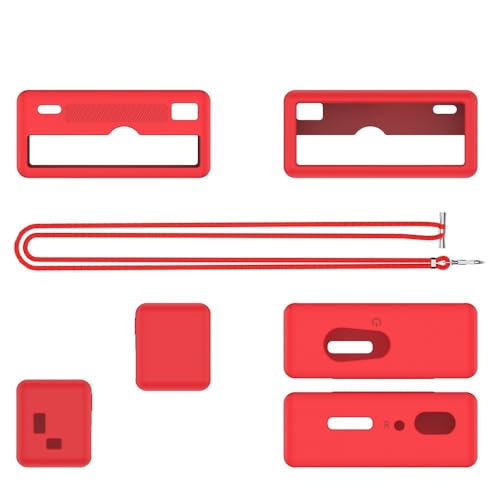 For KODAK Charmera �L�[�z���_�[�f�W�^���J�����p�P�[�X�J�o�[ �\�t�g�V���R���ی�P�[�X �y�� �h�o �L�Y�h�~�Ռ��z�� �C�菝�h�~ �����ی� �����^�ѕ֗� ���X�g�X�g���b�v�t�� (���b�h)