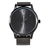 Damen-Armbanduhr in Metall-Optik