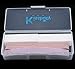 Kissbuty 12PCS/Box Mixed Combination Nail File Cosmetic Manicure Pedicure(2pcs White Buffer Block+5pcs Emery Board Black+5pcs Emery Board White)