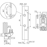 Blum Aventos HK-S Front Fixing Furniture Fittings Nickel-Plated Steel Pack of 2 - Image 3