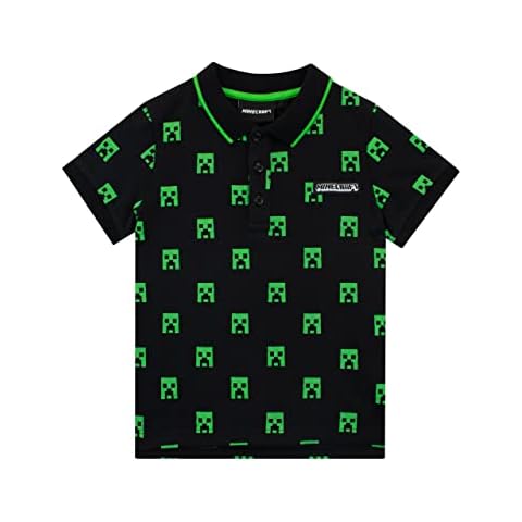 Minecraft Camiseta de Creeper para Niños Cover