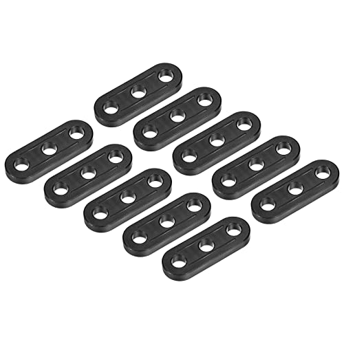 Meccanixity Tent Rope Buckles, 5.4Mm Plastic Guyline Adjuster Cord Tensioners For Outdoor Camping Canopy Tarp, Black Pack Of 12 #TOP23