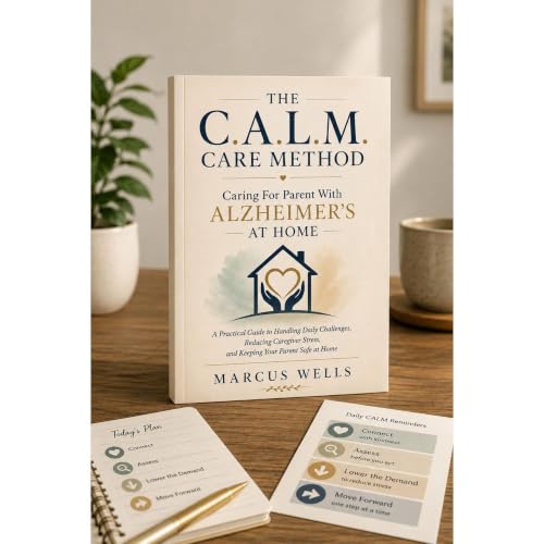 Caring For Parent With Alzheimers At Home : The C.A.L.M. Care Method Audiolibro Por Marcus Wells arte de portada