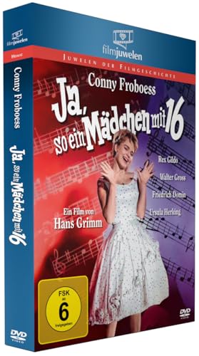Regalo para mitómanos DVD Ja, so ein Mädchen mit 16 Conny Froboess 3