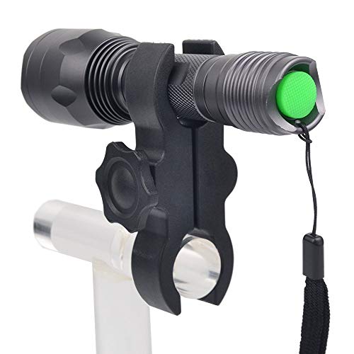 Windfire S10 300 Yards 650 Lumen 3Pcs Green Led Hunting Tactical Flashlight Long Range Hog Predator Varmint Green Hunting Gear Kit With Scope Mount, Pressure Switch #TOP3