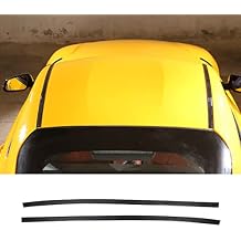 Real Carbon Fiber Roof Molding Cover Trim Fit for Toyot@ Supra GR A90 A91 MK5 2019-2024, Side Roof Molding Trim Sticker Accessories, 2PCS