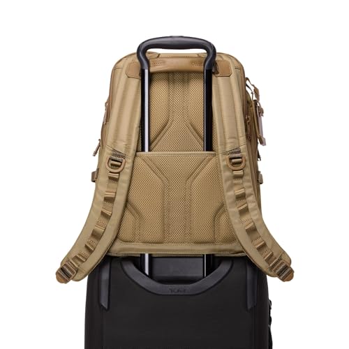 Image of TUMI - Alpha Bravo Navigation Backpack - Everyday Travel and Commute Bag - Fits Up to 15 inch Laptop - 16.0 inch X 14.0 inch X 7.3 inch - Khaki