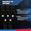 NEIKO 01323A Ultra Low Profile Offset Screwdriver Set | 5-Piece | S2 Steel | Phillips, Pozidriv, and Slotted
