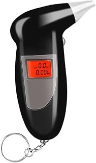 Handheld Alcohol Tester for Personal and Professional Use with Audible Alert Digital Ethanol Tester Alcohol Tester Mouthpiece Tool, Easy to Hold