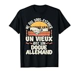 Dogue Allemand Cadeau Femme Homme Propriétaire de Chiens T-Shirt
