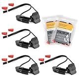 Low Voltage Cable Connector (4 PCS) Fast Lock Twist 12-18 Gauge Wire Connectors for Outdoor Landscape Lighting Spotlights Floodlight Pathway Lights