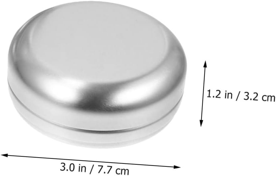 ABOOFAN 4sets Convenient Aluminum Soap Cases with Lids Multi Function Makeup Earphone Storage Lightweight Leak Travel Containers for and Outdoor Use 4pcs*4