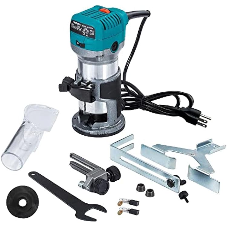 Small Router Trimmer Anesty Compact Router with Trimmer/Fixed Base, Global | Ubuy
