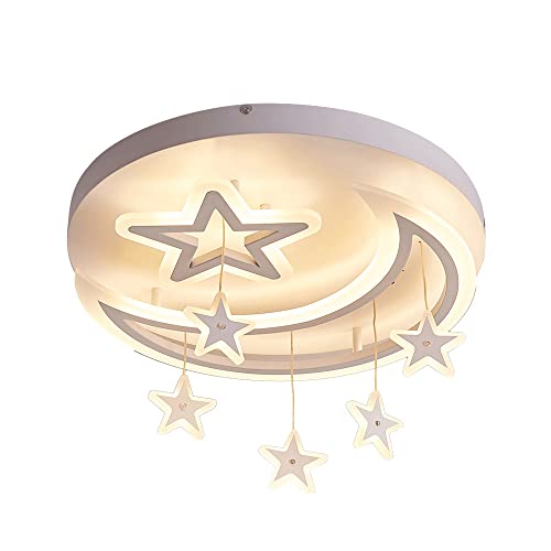 Plafonniers LED design : lustres en acrylique 36W et luminaires en forme d'étoile