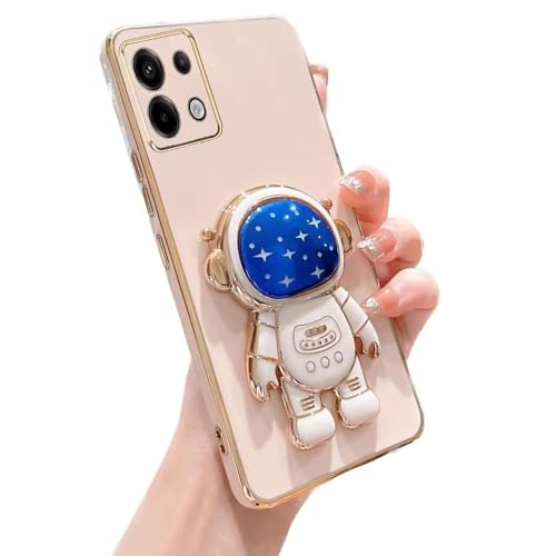 Miagon Blue Galaxy �F����s�m�X�^���h�P�[�X Xiaomi Redmi Note 13 5G�p�A�d�C���b�L�\�t�gTPU�ی�X�����ϏՌ��J�o�[�A�F����s�m�z���_�[�L�b�N�X�^���h�t��