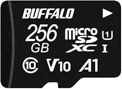 【Amazon.co.jp限定】バッファロー microSD 256GB 100MB/s UHS-1 U1 microSDXC【 Nintendo Switch 対応 】V10 A1 IPX7 Full HD RMSD-