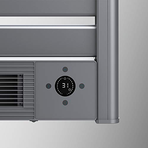 Sèche-Serviettes Électrique Cecotec Ready Warm 9780 Chauffage Céramique 2000W Gris - 6