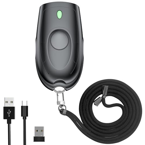 Symcode Bluetooth Barcode Scanner Mini 1D Small Portable Bar Code Scanner 3-in-1 Bluetooth & 2.4G Wireless & USB Wired Barcode Scanner with Android,iOS,Computers,Windows