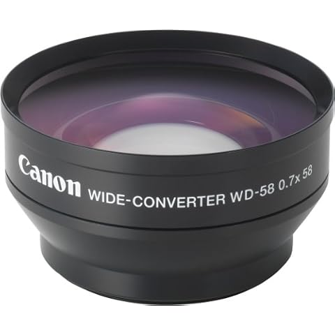 Canon WD-58H Wide Angle Converter for XM1/XM2 Cover
