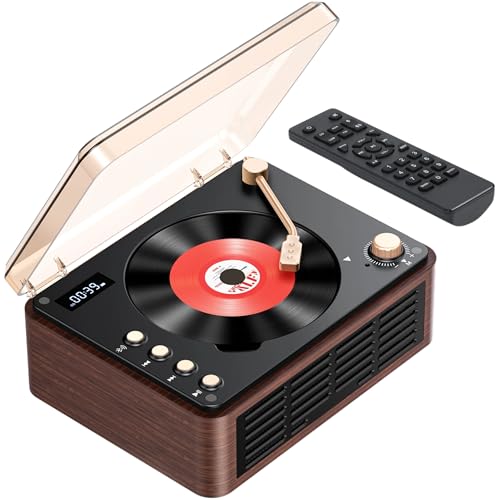 CD Player with Speaker, Retro Portable CD Players for Home