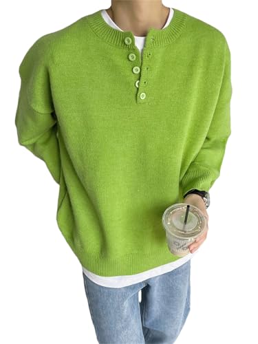 Men Sweaters All-Match Long Sleeve Street Harajuku Advanced Handsome Knitwear