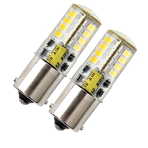 1156 12V Wasserdichte Birne, 5W kaltweiß 6000K 500LM für Boot, Outdoor Landschaft Beleuchtung, etc (2 Pcs)