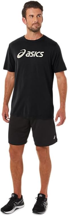 ASICS Men's XG Short Sleeve Lockup Logo TEE Running Apparel