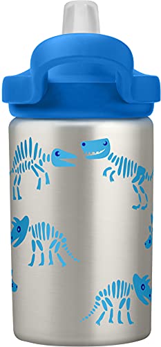 Garrafa infantil CamelBak Eddy, 400 ml, Dino Bones