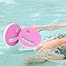 rockible 2Pcs Water Exercise Discs Aerobic Equipment Lightweight Diameter 16cm Swim for Men Swimming Women, Pink