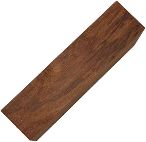 2 Pieces Goncalo Alves Pepper Mill Blanks 3" x 3" x 12" | Kiln-Dried Hardwood Turning Blocks for Woodworking & DIY Projects by Exotic Wood Zone