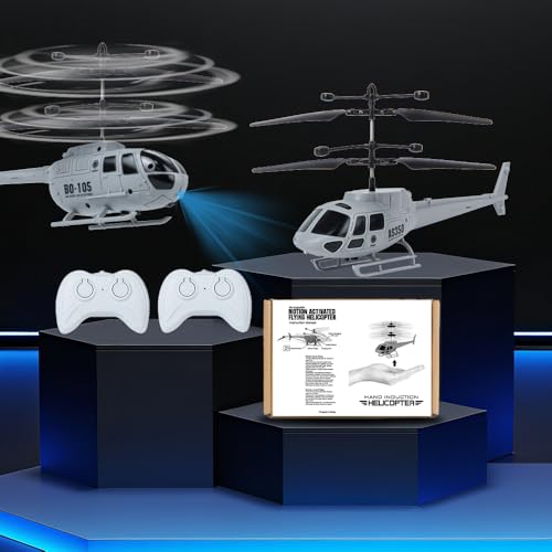 Remote Control Helicopter for Kids Boys Girls,2 Pack Military Toys Attack Helicopter,Army Style 2 Model RC Helicopters for Kids 6-8 Boys Military Lovers to Collect and Gift